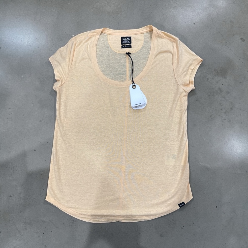 Prana cozy scoop neck T-shirt NWT size S